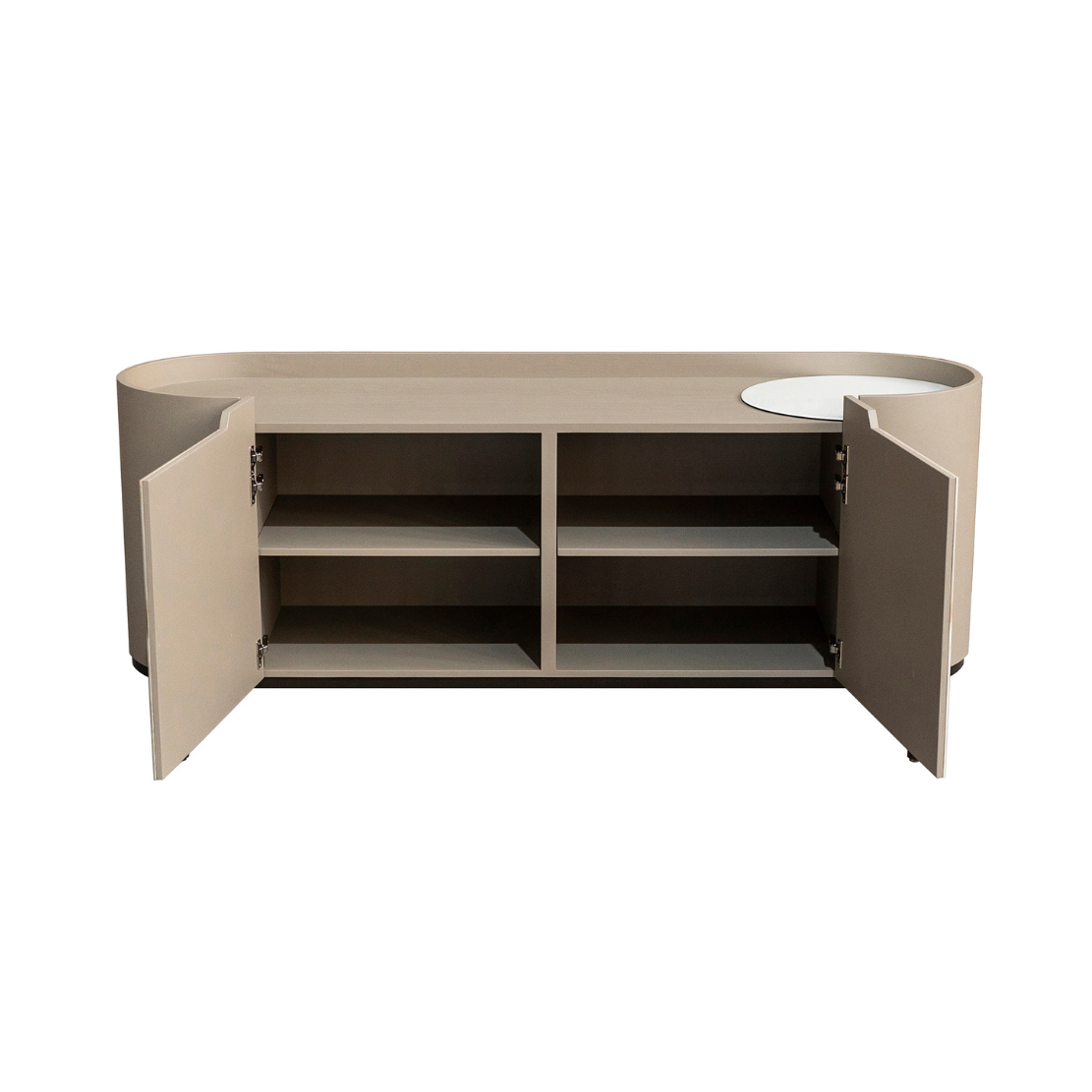 Credenza Bowie 2 Door - Aupe Marmo Beige Oro Rondell