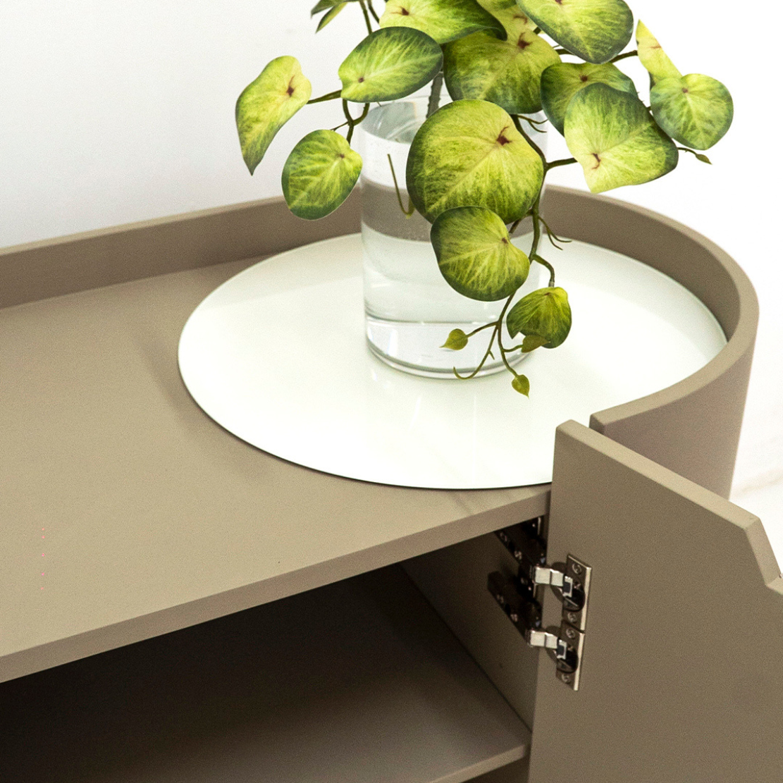 Credenza Bowie 2 Door - Aupe Marmo Beige Oro Rondell