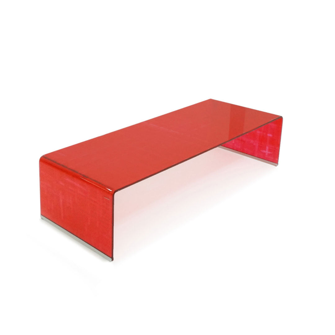 Mesa de Centro Brug - Translucent Red Hatch