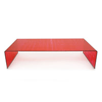 Mesa de Centro Brug - Translucent Red Hatch