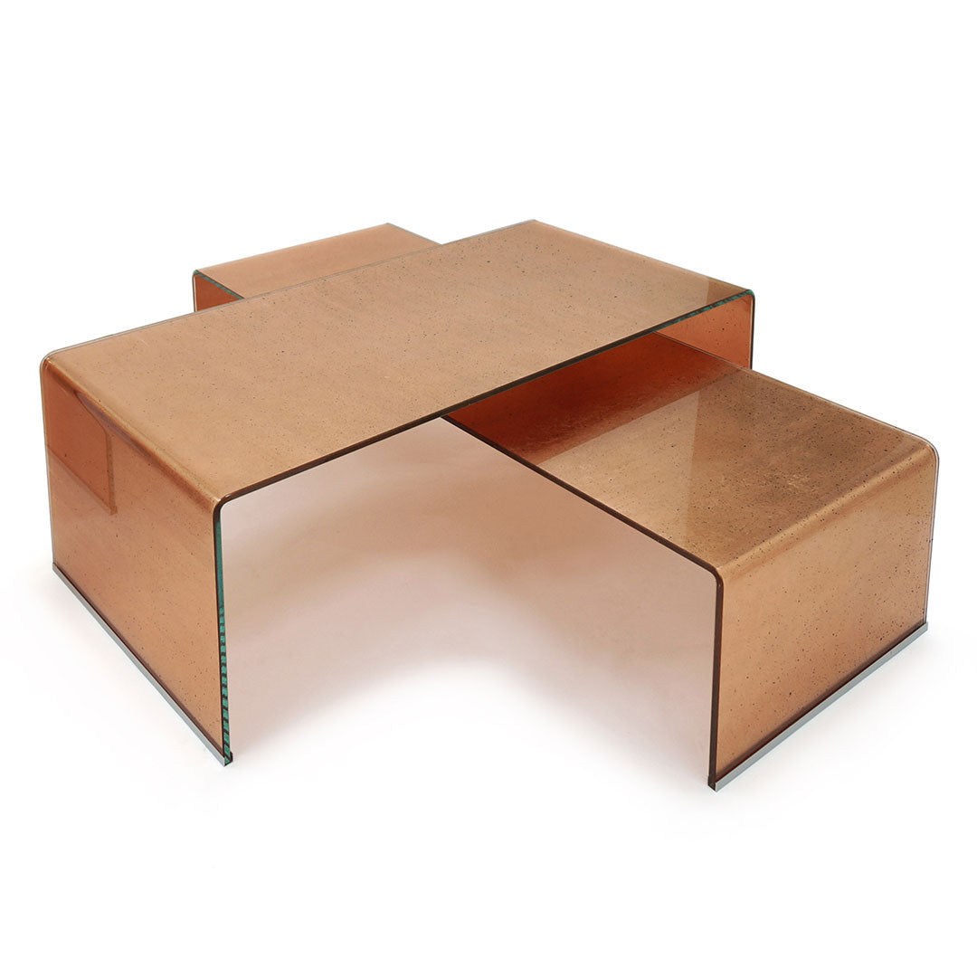 Mesa de Centro Brug - Solid Black & Copper