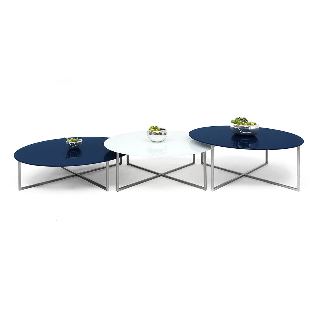Mesa de Centro Null - Solid Royal Blue & White