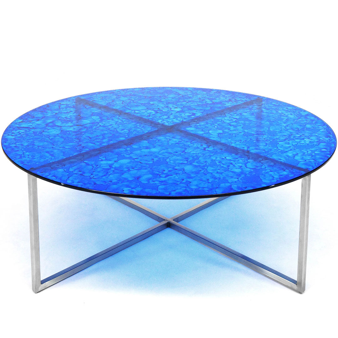 Mesa de Centro Null - Translucent Electric Blue Splotch