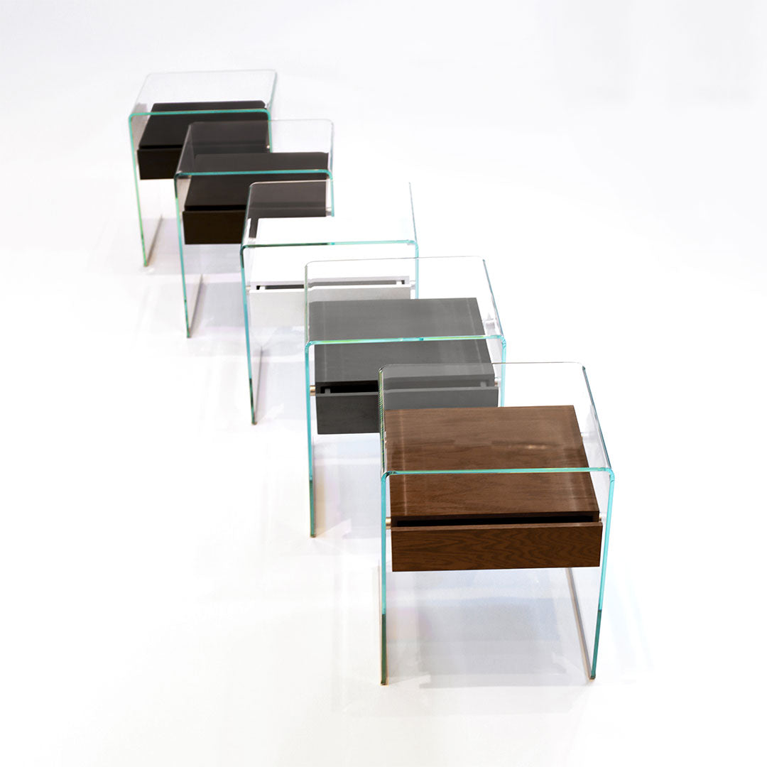 Mesa Lateral Graffetta - Extraclear & Walnut