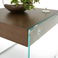 Mesa Lateral Graffetta - Extraclear & Walnut