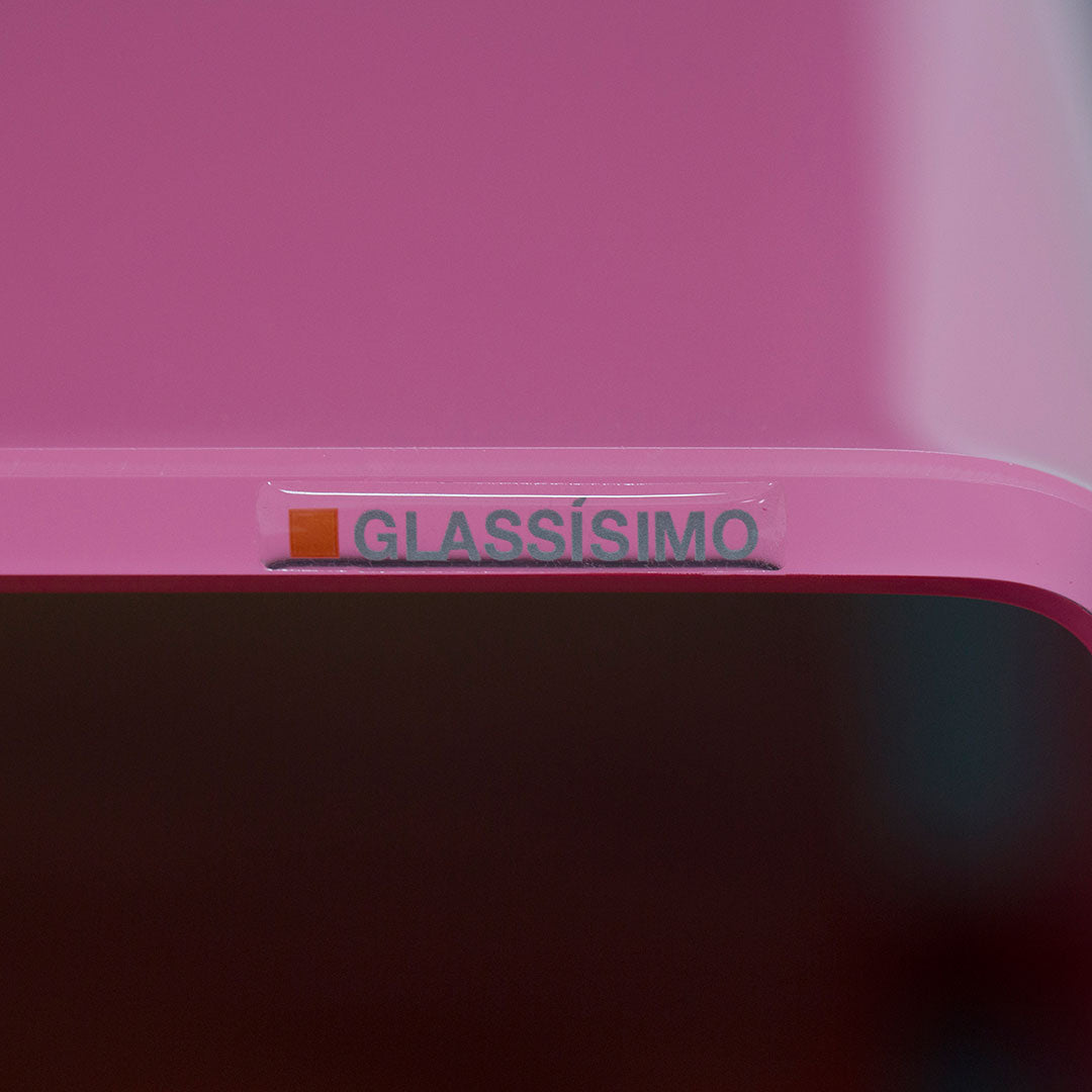 Mesa Lateral Graffetta - Solid Pink & Light Oak