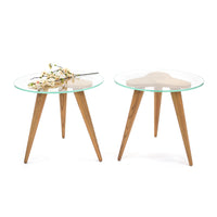 Mesa Lateral Tripod C - Extraclear & Light Oak