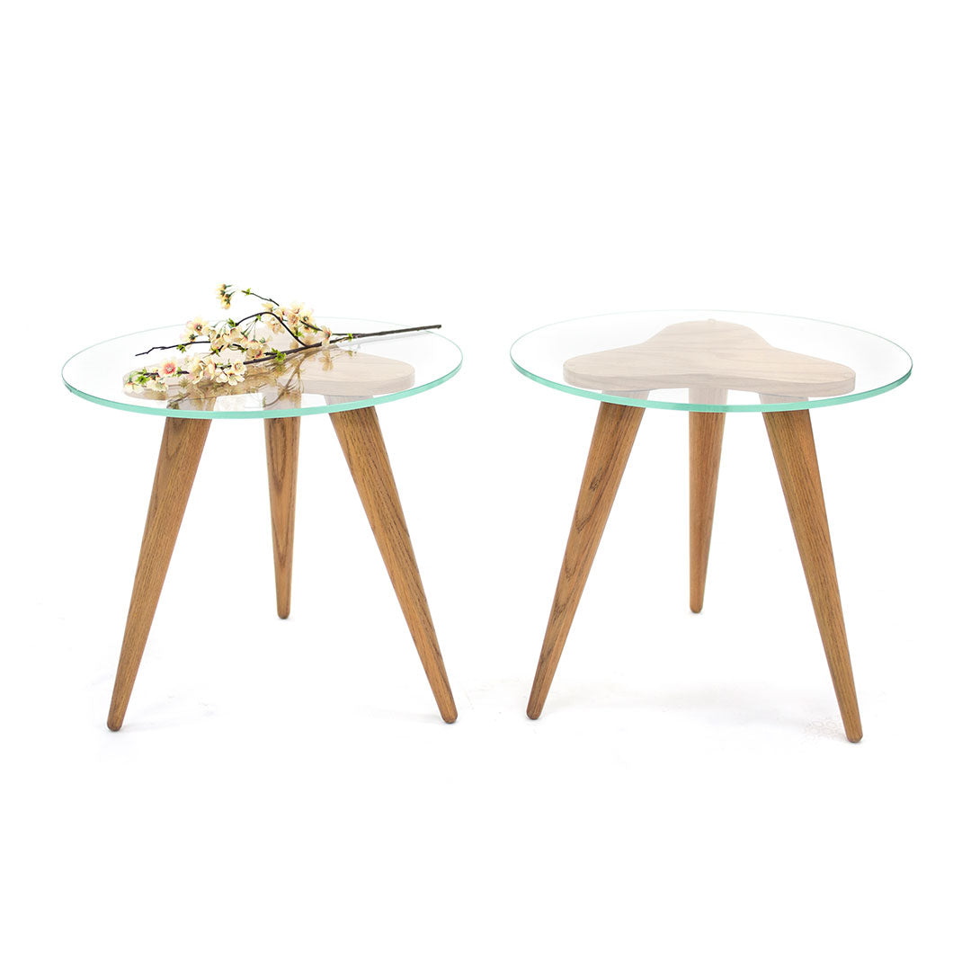 Mesa Lateral Tripod C - Extraclear & Light Oak