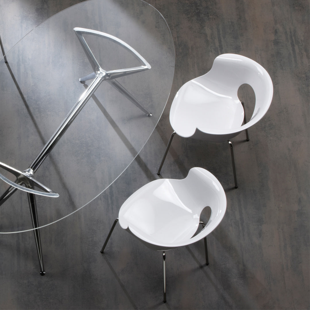 Silla Miss B 4 Patas Cromadas