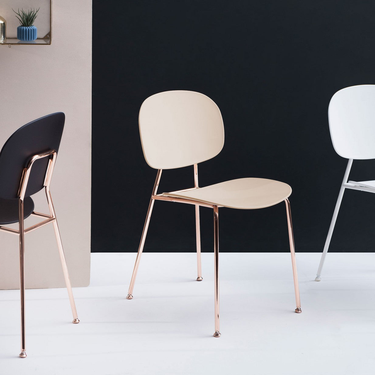 Silla Tondina Pop - Cobre