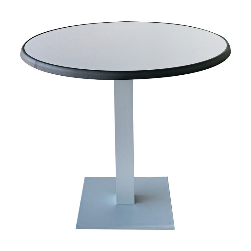 Mesa Sevelit Exterior Circular 70cm Base Cuadrada