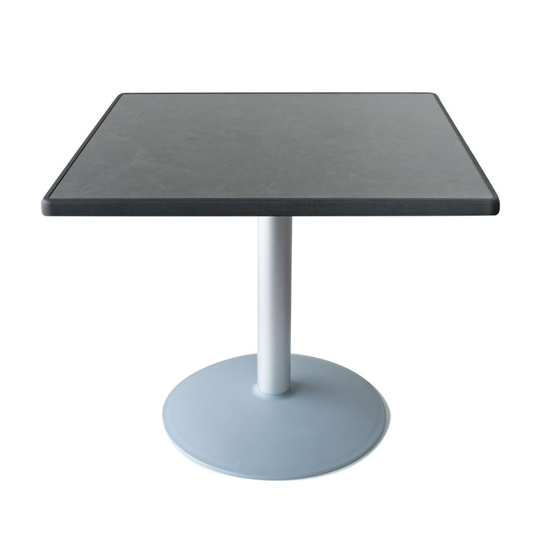 Mesa Sevelit Exterior Cuadrada 85cm Base Circular