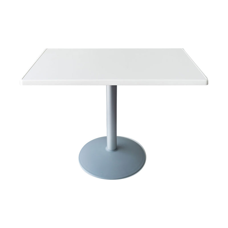 Mesa Sevelit Exterior Cuadrada 85cm Base 4 Circular