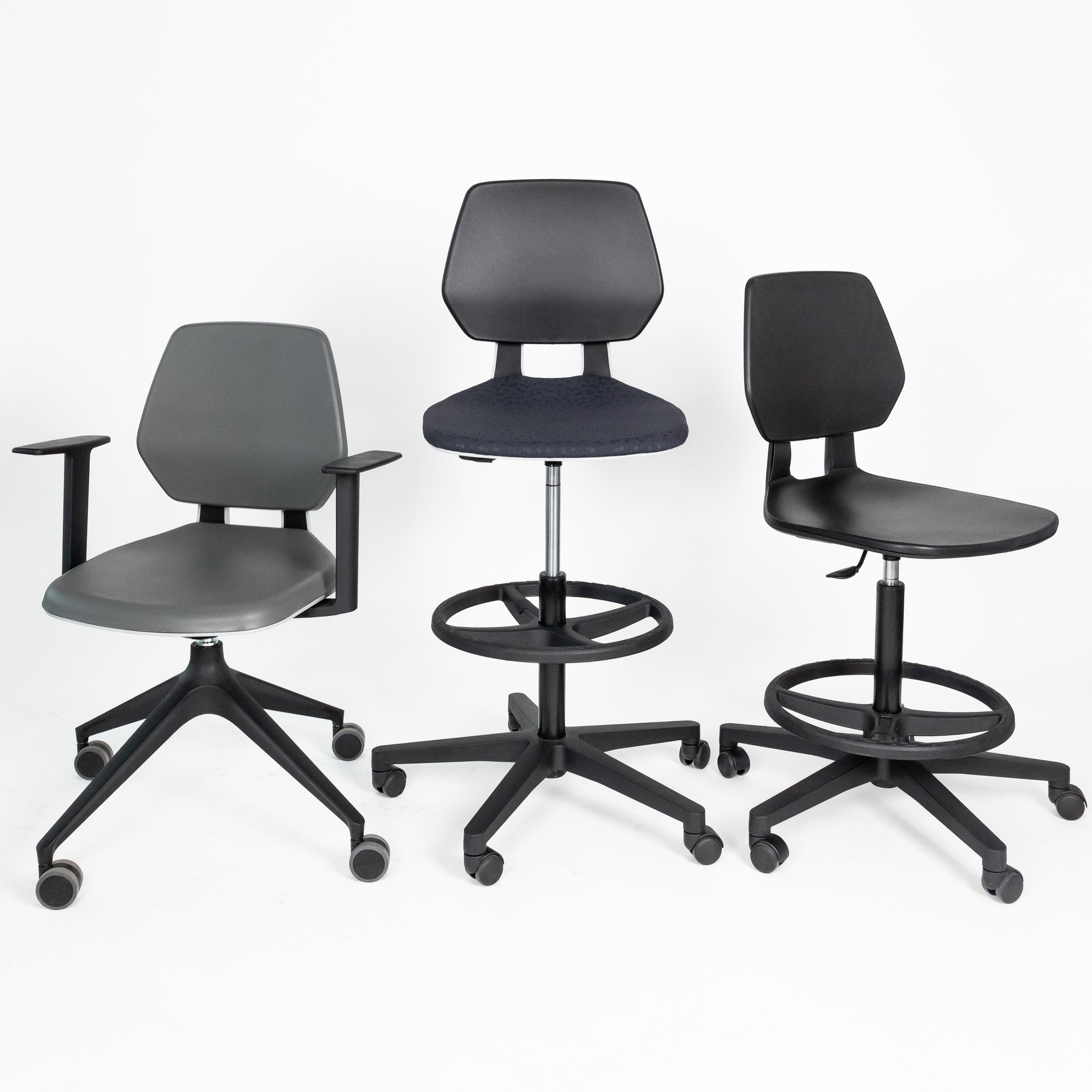 Banco Milos Negro 5p (RS-152/R/N)