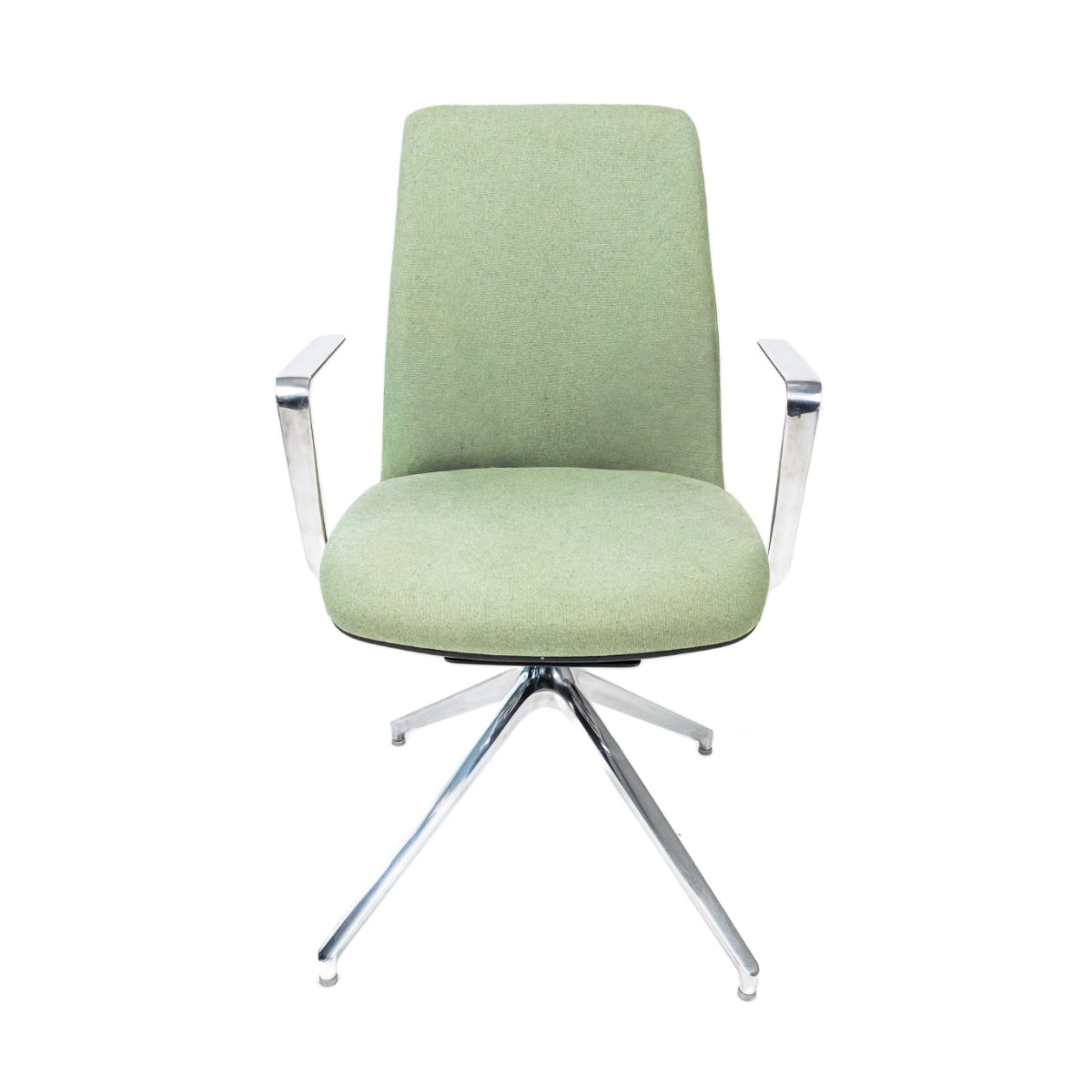 Sillón Lorenzo Bajo Tela Aluminio (RE-5061-AL)