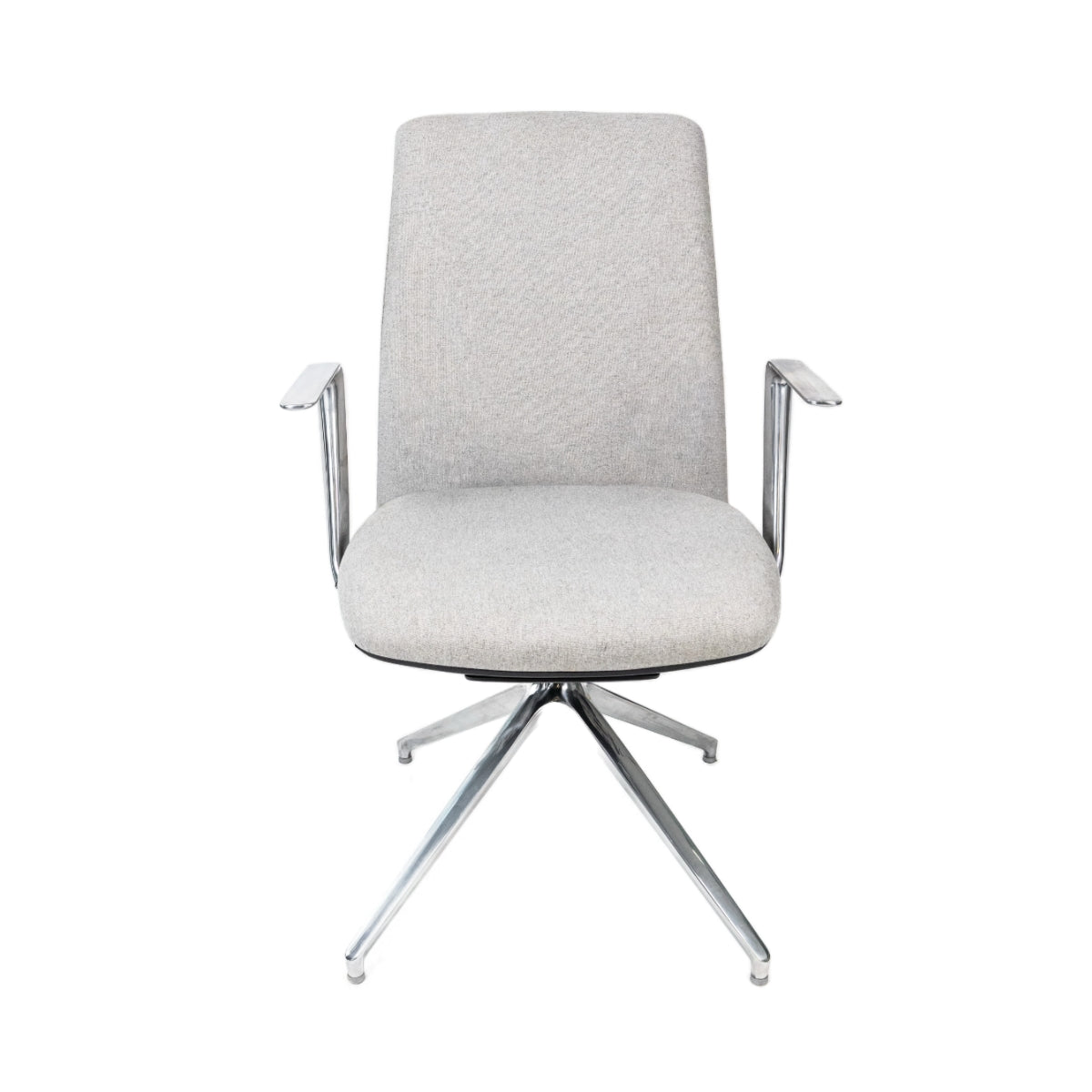 Sillón Lorenzo Bajo Tela Aluminio (RE-5061-AL)