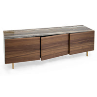 Credenza Nico 3-Door -Stratum Terra / Capa