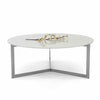 Mesa de Centro Drei - Extraclear Solid Beige & White