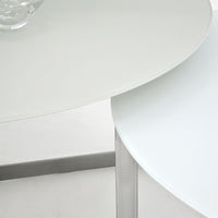 Mesa de Centro Drei - Extraclear Solid Beige & White