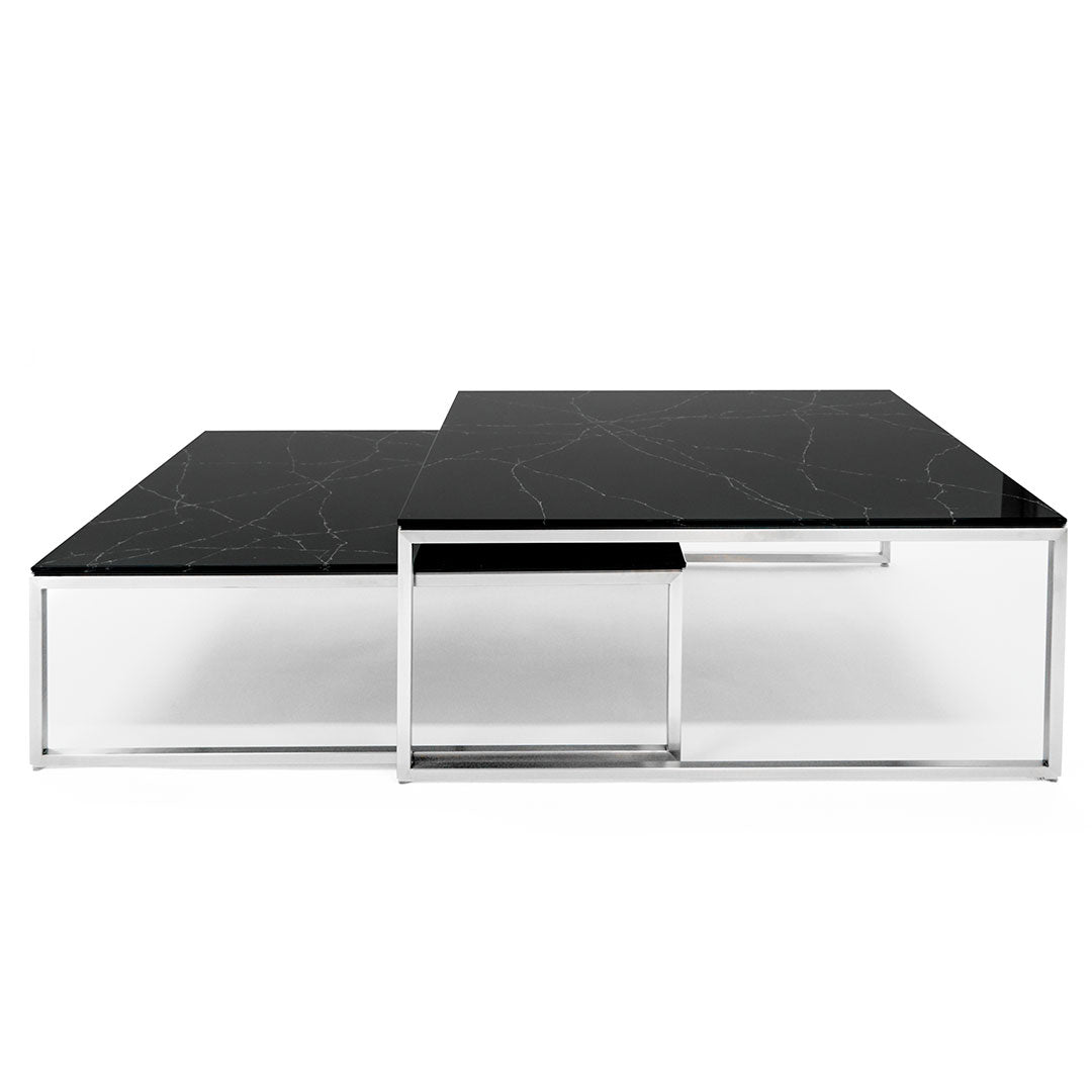 Mesa de Centro Kubus - Marble Black