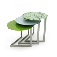 Mesa Lateral Cut - Green Splat & Metallic Silver