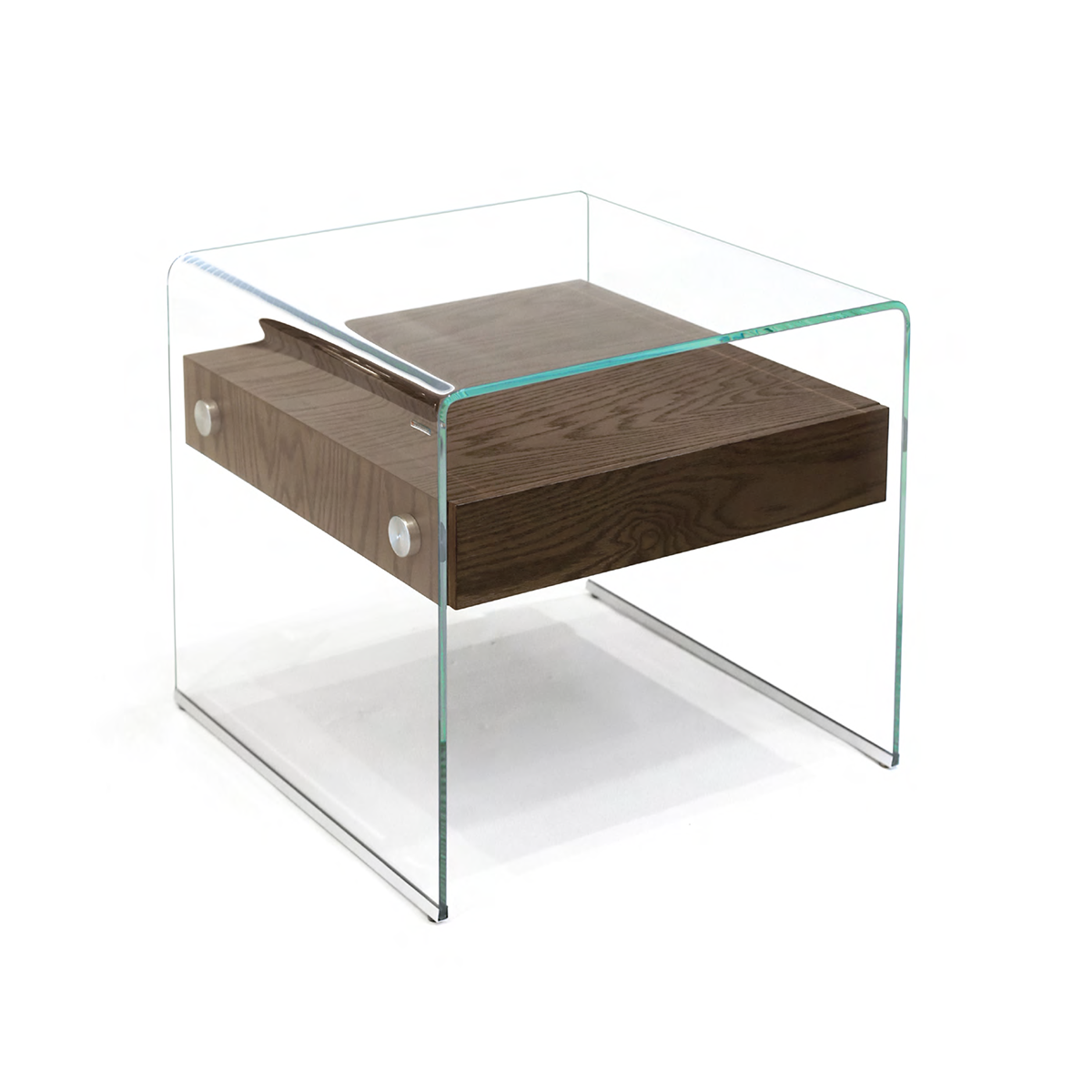 Mesa Lateral Graffetta - Extraclear & Walnut