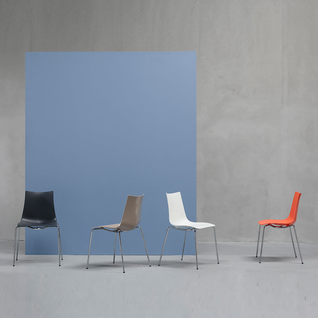 Silla Zebra Tecnopolímero